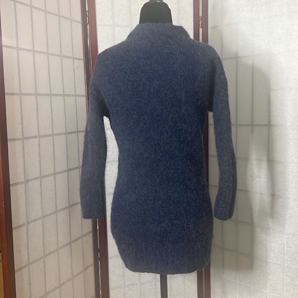 COS ALPACA WOOL BLEND BLUE SWEATER SIZE XS - Picture 2 of 5